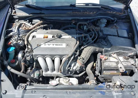 2004 Honda Accord 2.4 Lx из США, поврежденный, VIN 1HGCM563X4A117120